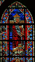 Fenster w207, Kaiser Heinrich I. von Konstantinopel darstellend