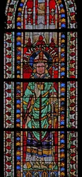 Fenster w207 mit St. Augustinus