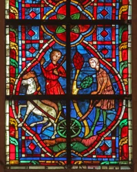 Fenster w207 zeigt Arbeiter