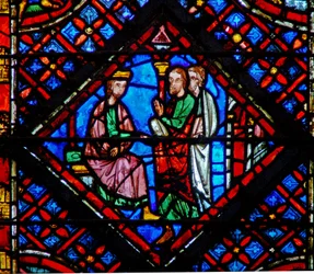 Moses und Aaron vor dem Pharao