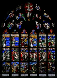 Fenster w2 mit der Erschaffung und Genesis