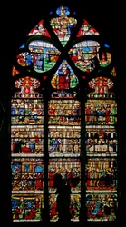 Fenster w3, Darstellung des St. Louis-Fensters