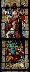 Fenster w8, Auferstehung