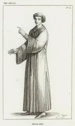12. Jahrhundert, Abaelard (Gravur)
