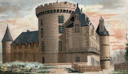 Ansicht des Schlosses von Rambouillet (Seine und Oise)