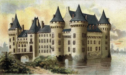 Ansicht des Schlosses von Sully (Loiret)