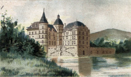 Ansicht des Schlosses Vizille en Isère