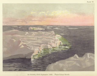 Bei Sonnenuntergang, 22. September 1893