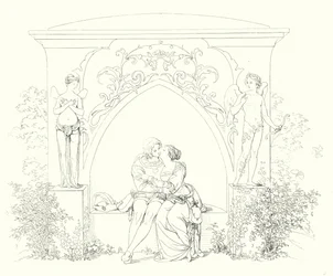 Illustration für Schillers Lied von der Glocke (Gravur)