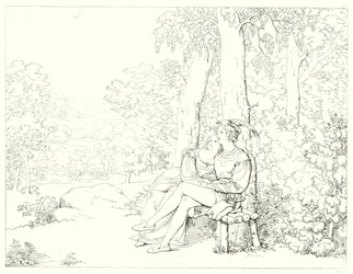 Illustration zu Schillers Lied von der Glocke