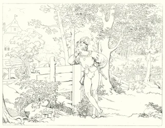 Illustration zu Schillers Lied von der Glocke