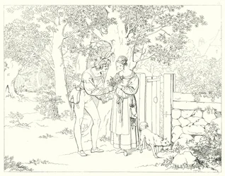 Illustration zu Schillers Lied von der Glocke