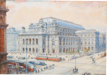 Ansicht der Wiener Staatsoper