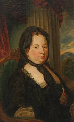 Kaiserin Maria Theresia in Trauertracht