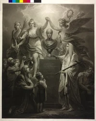 Apotheose des Kaisers Franz II. - Der Segen des Friedens