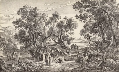 Nausikaa und Odysseus