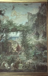 Odysseus beim Schweinehirten Eumaios, Szenen aus der Odyssee