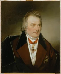 Professor Dr. Ignaz Rudolf Bischoff von Altenstern, Chefarzt der österreichischen Armee, früher Förderer von Amerling