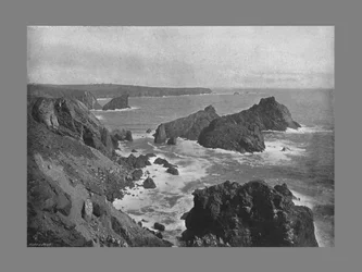 Alter Lizard Head und Kynance Cove