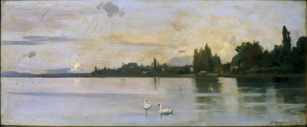 Ein Julimorgen bei Nyon