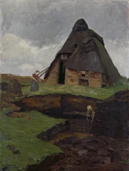 Mire Cottage mit Kind
