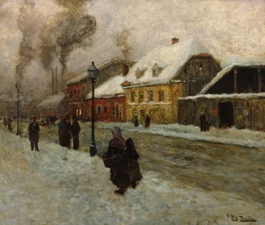 Straßenabschnitt aus Groenland (Oslo)