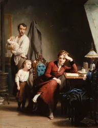 Die Dichterin, 1880