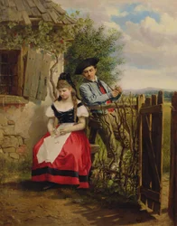 Blumen für ihren Liebsten