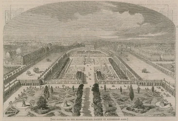 Die Gärten der Horticultural Society in Kensington Gore