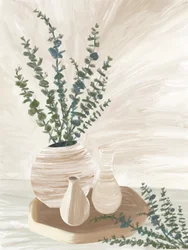 Serene Eukalyptus-Arrangement