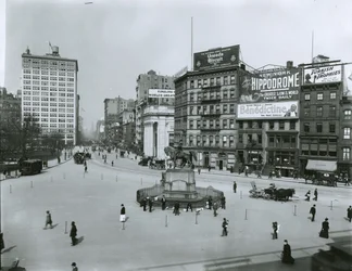 Union Square und Fourth Avenue, New York City