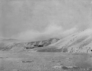 Die Warnung. Ein herannahender Schneesturm, ca. 1911, 1913
