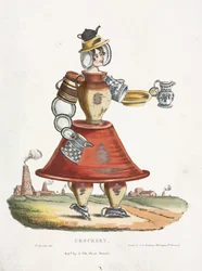 Geschirr, ca. 1831