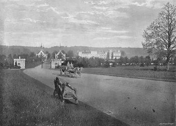 Welbeck Abbey, ca. 1896