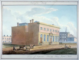 Der Gerichtshof der Anfragen, Trinity Place, Southwark, London, 1826