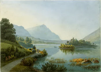 See Lauerz mit Schwanau-Insel