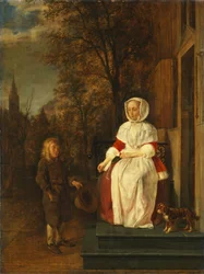 Die Almosen, ca. 1660