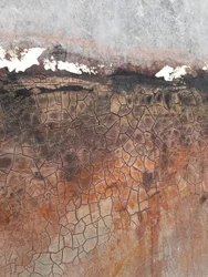 Rissige Erdtextur
