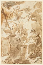 Die Dreifaltigkeit und die Apostel, St. Peter und St. Paul, 1770–80