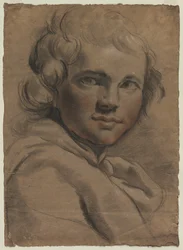 Kopf eines jungen Mannes, 1780er Jahre
