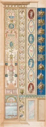 Pilaster Loggia VI (Verzierung mit der Diana von Ephesus)