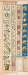 Pilaster Loggia V (Verzierung mit den schönen Ranken)
