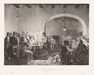 Ich hielt es hoch und rief: "Seht das Brot der göttlichen Vorsehung!"