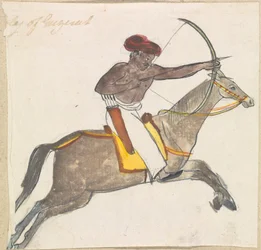 Bogenschütze zu Pferd