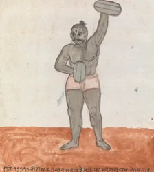 Jeytie hebt Gewichte