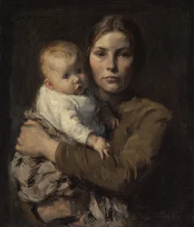 Mutter und Kind, ca. 1906