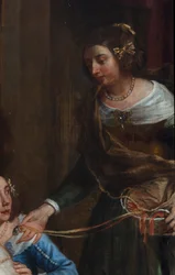 Erzherzogin Isabella von Spanien, die ihre Juwelen der Basilika St. Martin in Halle schenkt