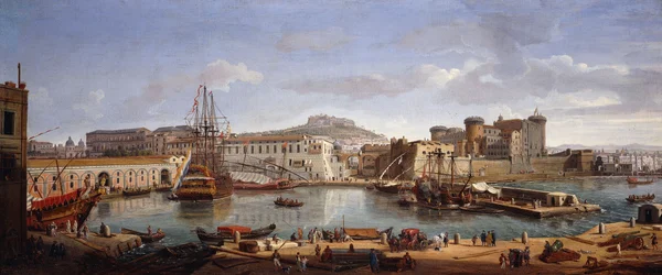 Die Darsena, Neapel, ca. 1702