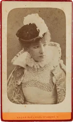 Porträt von Sarah Bernhardt 1844-1923
