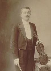 Porträt des Geigers und Komponisten Henri Marteau 1874-1934